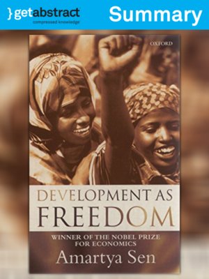 cover image of Development as Freedom (Summary)